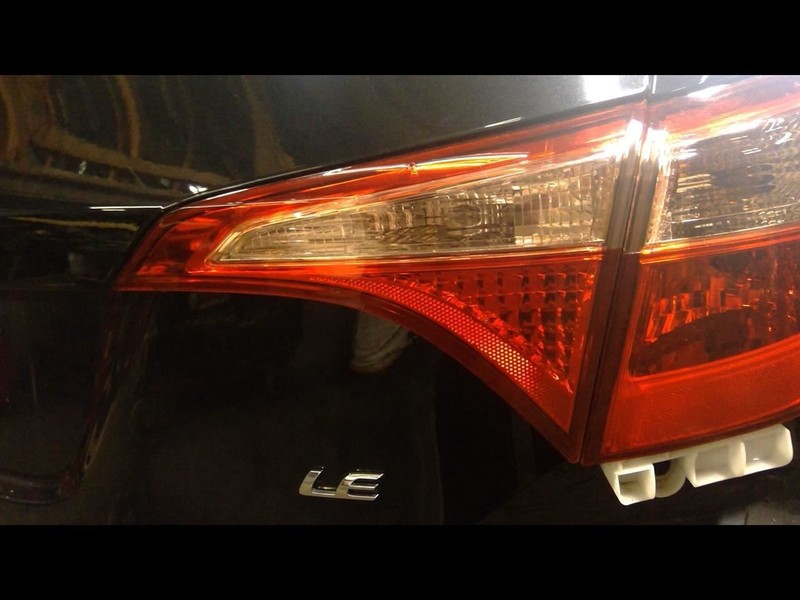 Passenger Tail Light Sedan Decklid Mounted Fits 17-19 COROLLA 1672801