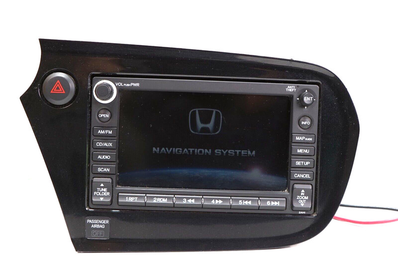 HONDA INSIGHT Navigation Navi GPS CD Radio Head Unit w/ Code OEM 2010 2011