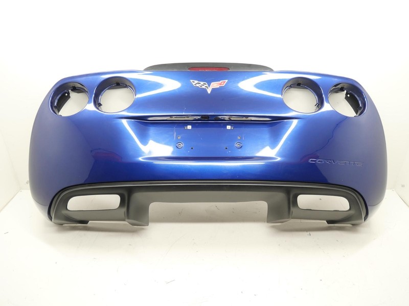 2005-2013 Chevy Corvette C6 Rear Bumper Cover 19U Le Mans Blue Metallic 29k! OEM