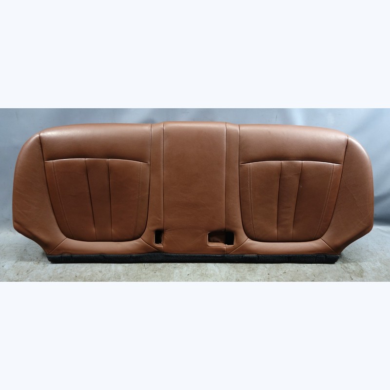2014-2018 BMW F15 X5 SAV Rear Seat Bottom Bench Pad Terra Brown Leather OEM