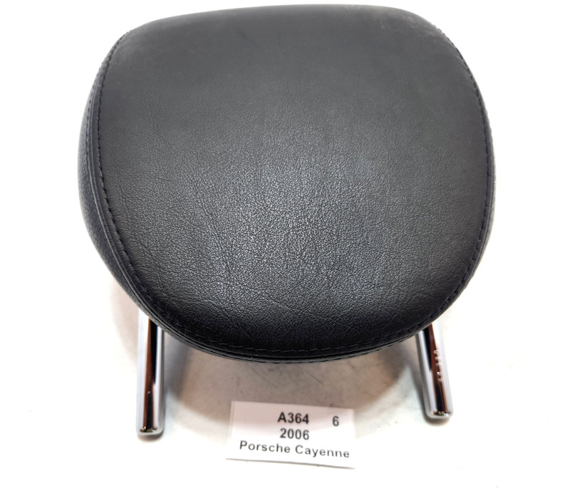 ✅05-10 OEM Porsche Cayenne 955 957 Rear Center Middle Headrest Leather Black*