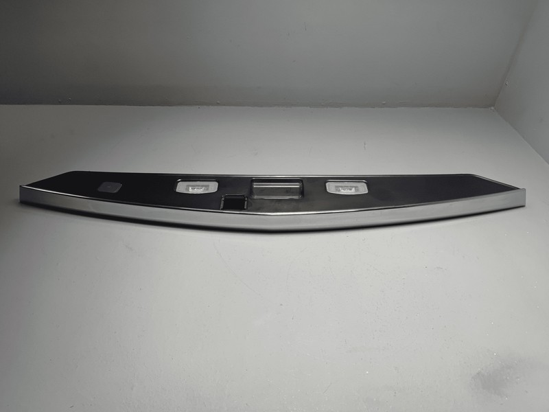 2014-2020 ACURA MDX LIFTGATE LICENSE PLATE BEZEL COVER MOLDING W/ LAMP OEM