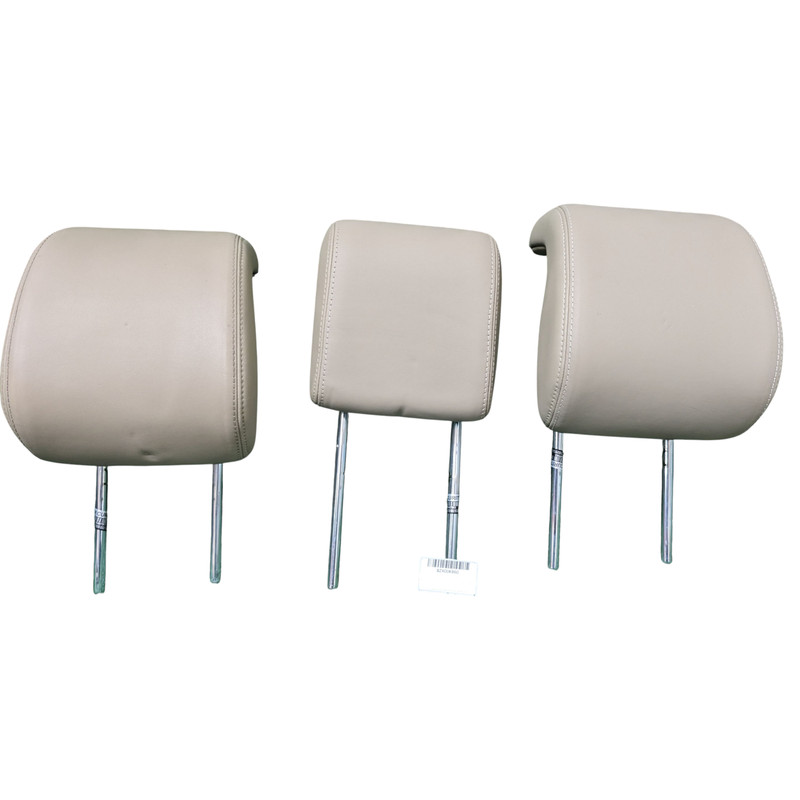 10-13 LR Range Rover Sport L320 Rear Seat Headrest Head Rest Set of 3 BEIGE OEM