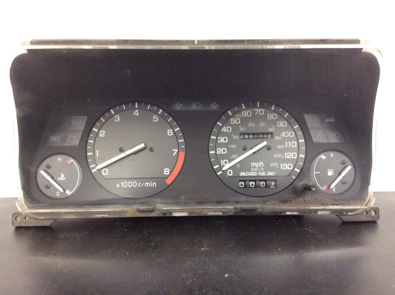 86 87 Integra MT Instrument Cluster Speedo Tacho Meter Gauges 258k OEM