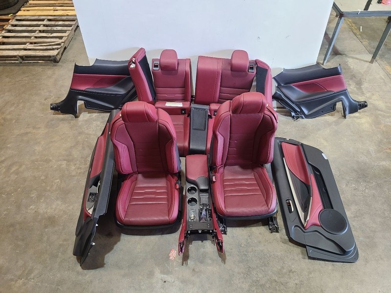F-SPORT INTERIOR LEATHER SEATS DOOR PANEL SET LEXUS 15-18 RC350580983