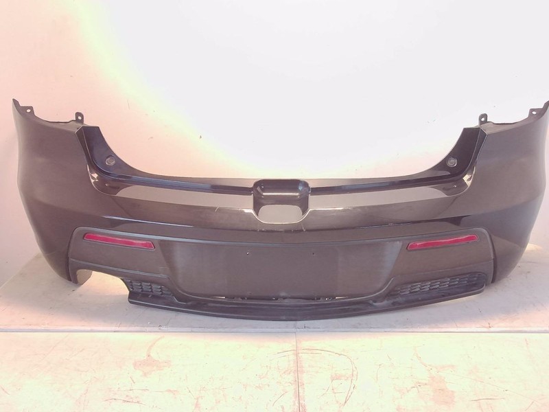 07-09 Mazda 3 Speed3 Hatchback Black Rear Bumper Cover with Reinforcement