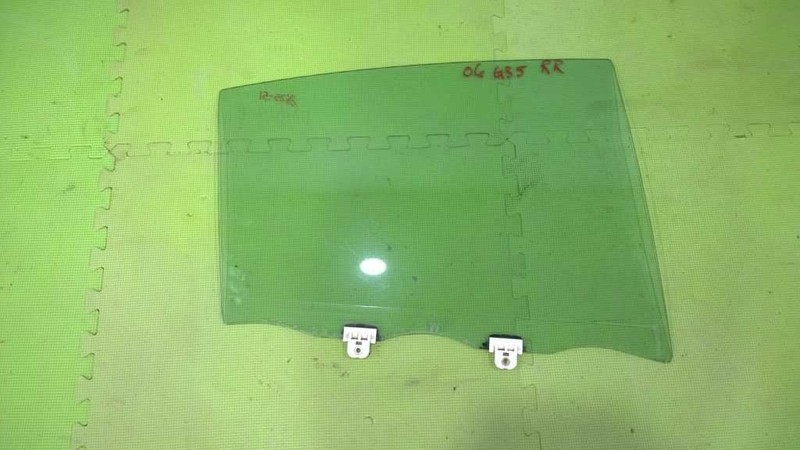 03 04 05 06 G35 4DR PASSENGER RIGHT REAR WINDOW DOOR GLASS OEM 2625-51