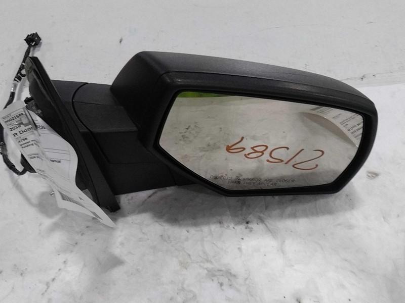 2018 GMC Sierra 1500 Right Door Mirror Assembly White OEM Used 120840
