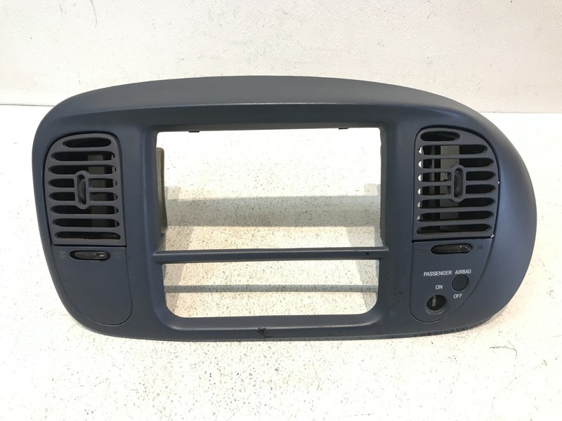 1997-2003 Ford F-150 Center Dash Radio Bezel w/ Vents OEM Blue XL34-1504302-AHW