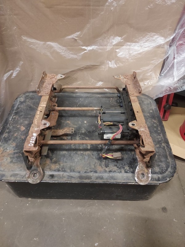 2008-2012 Ford Escape Front LH Driver Side 6-Way Powered Seat Track Assembly OEM