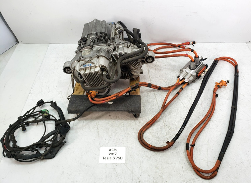 ✅ 12-20 OEM Tesla Model S X Rear Drive Unit Electric Motor 1037000-00-F 192k