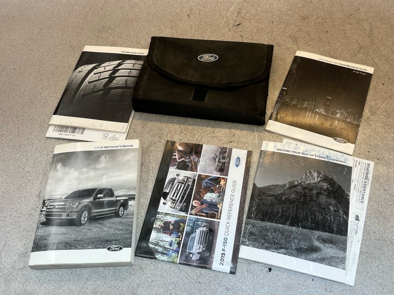 2015 Ford F150 Owners Manual Book Warranty Guide F 150