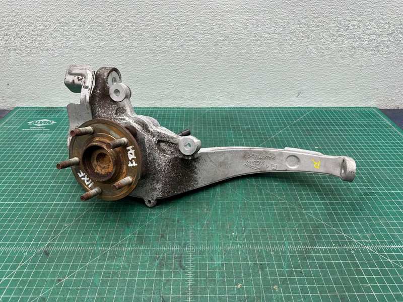 10-15 JAGUAR XF XK 5.0L RWD FRONT RIGHT SIDE SPINDLE KNUCKLE W/ HUB OEM
