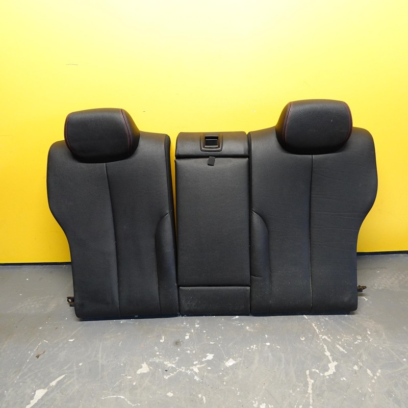 2014-2018 Bmw 435i F32 F33 F36 Folding Rear Seat Backrest Black Leather Oem