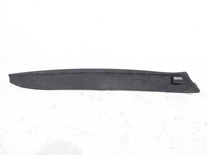 16-23 Tesla Model X Rear Right Windshield Sunvisor Trim Bezel ALCANTARA OEM 102K