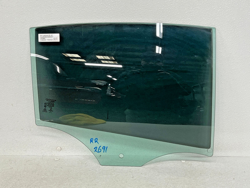⭐2017-2020 JAGUAR XE REAR RIGHT SIDE DOOR WINDOW GLASS PANEL OEM LOT2691