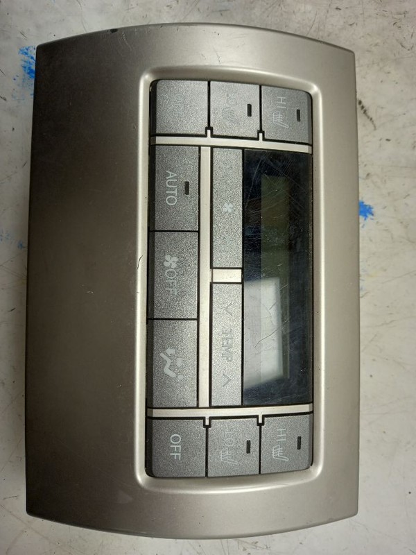 10 11 12 13 LEXUS GX460 CENTER CONSOLE REAR TEMPERATURE CONTROL