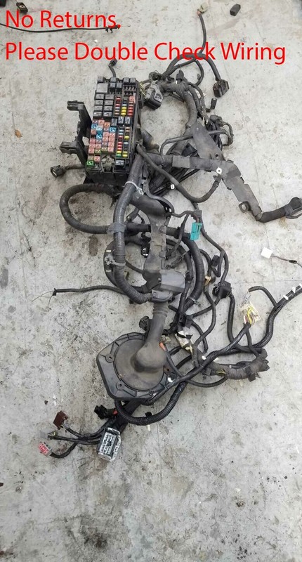 Engine Wiring Harness DA8T-14A411 2013 Lincoln MKT For Parts check description