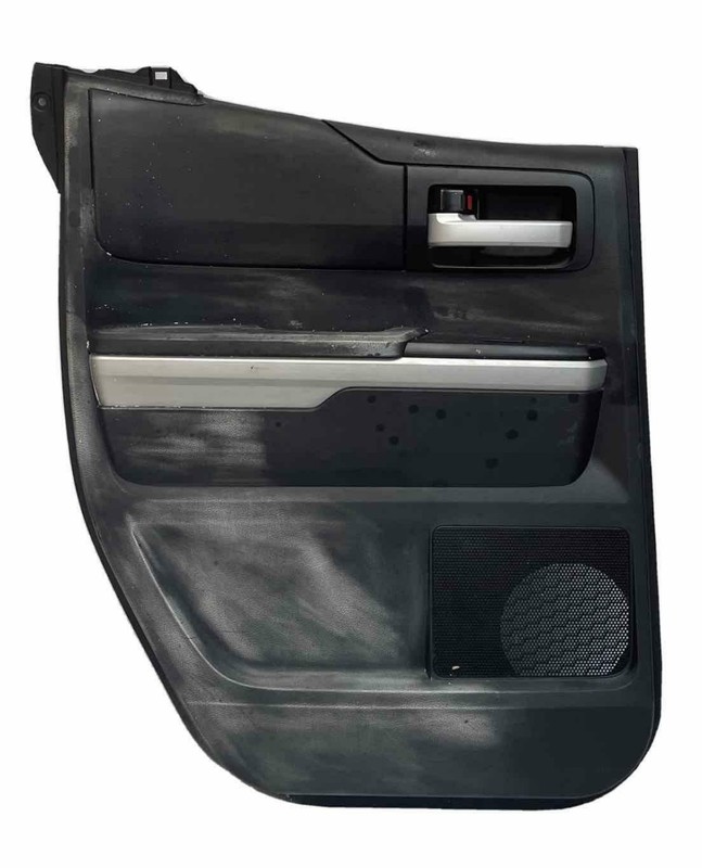 Toyota Tundra door panel trim 14 20 extended cab rear left black 676400C320C2