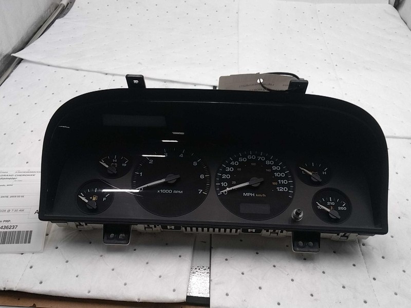 Used Speedometer Gauge fits: 2003 Jeep Grand cherokee cluster Laredo MPH Grade A