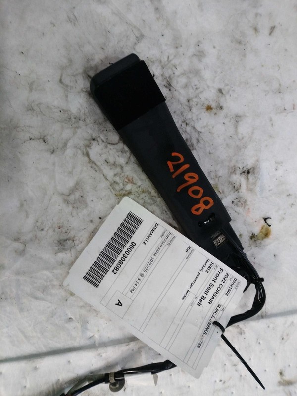 2022 Lincoln Corsair Grey Seat Belt OEM Used 55K Miles Passenger Buckle