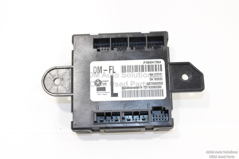 2019-24 RAM 1500 DOOR CONTROL POWER MODULE FRONT LEFT SIDE DRIVER 68424179AA OEM