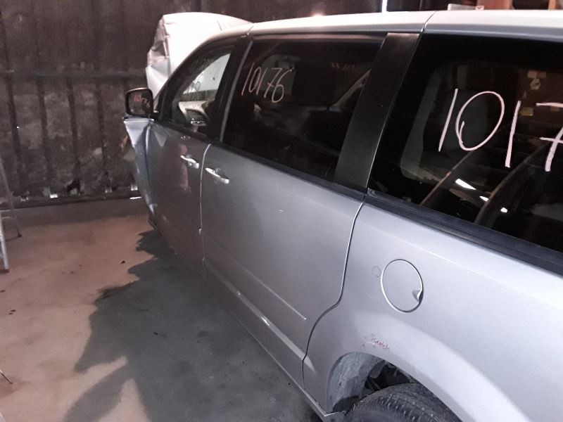 2008-2020 Dodge Caravan Left Driver Side Rear Door Silver Few Light Scuffs