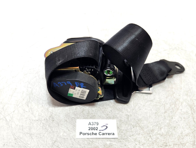 ✅ 02-13 OEM Porsche Carrera 911 996 Front Right Seat Belt Seatbelt Retractor