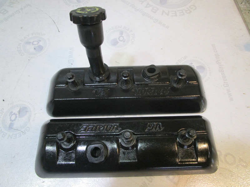 827149 827150 Mercruiser Stern Drive Chevy GM V6 4.3L Vortec Valve Cover Set