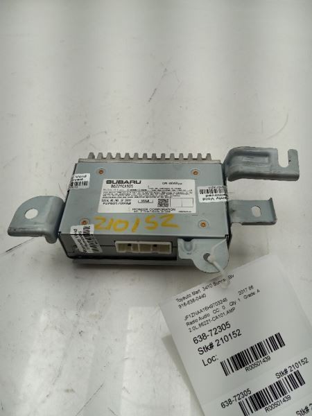 Audio Equipment Radio Amplifier Left Hand Trunk Area Fits 13-20 BR-Z 86221-CA101