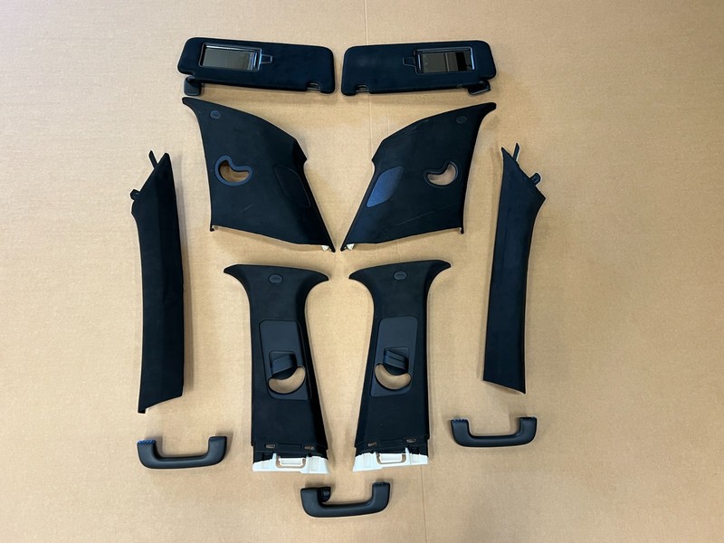 ⭐20-25 HYUNDAI PALISADE LEFT & RIGHT A + B + C PILLAR PANEL SUNVISOR OEM LOT2737