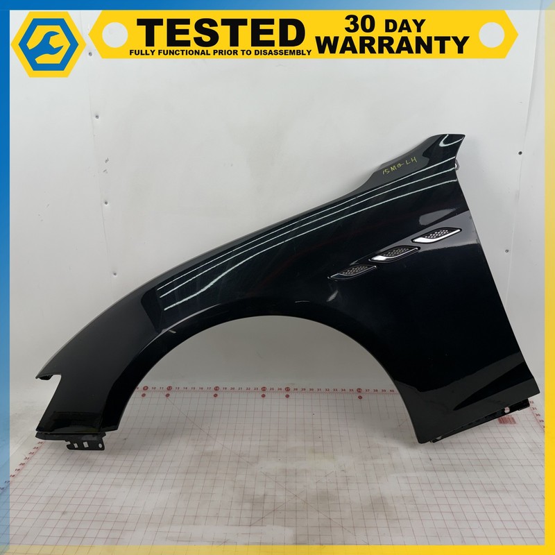 14-17 MASERATI GHIBLI FRONT LEFT DRIVER SIDE FENDER WING Black OEM