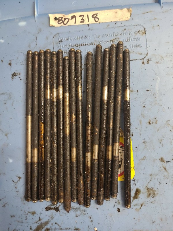 87-95 Small Block Chevy SBC 5.7L 350CYLINDER HEAD push rods #2