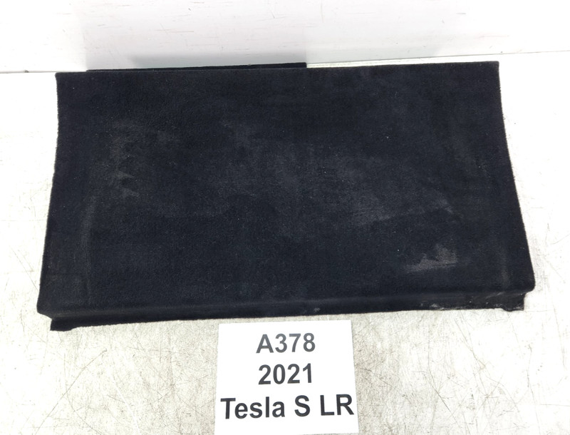 ✅ 21-25 OEM Tesla Model S Rear Trunk Floor Mat Carpet Cargo Cover Trim Panel*