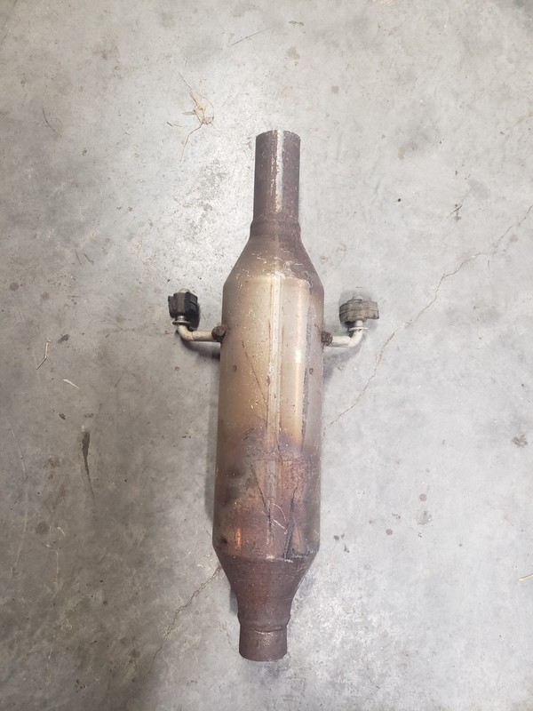 2011-2015 KIA OPTIMA 2.4L CENTER MIDDLE EXHAUST MUFFLER PIPE RESONATOR OEM