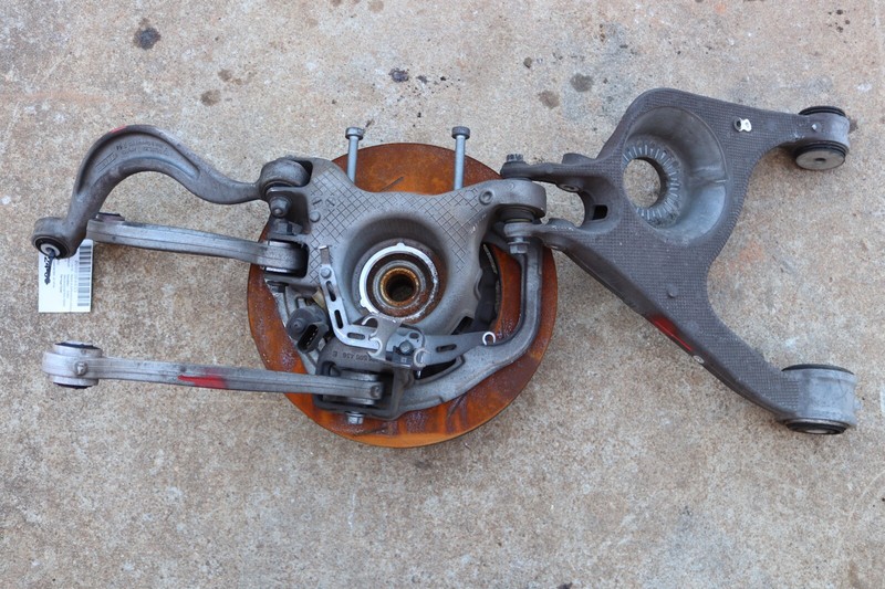 2017-2018 PORSCHE PANAMERA AWD REAR RIGHT SPINDLE KNUCKLE WHEEL HUB ASSEMBLY OEM