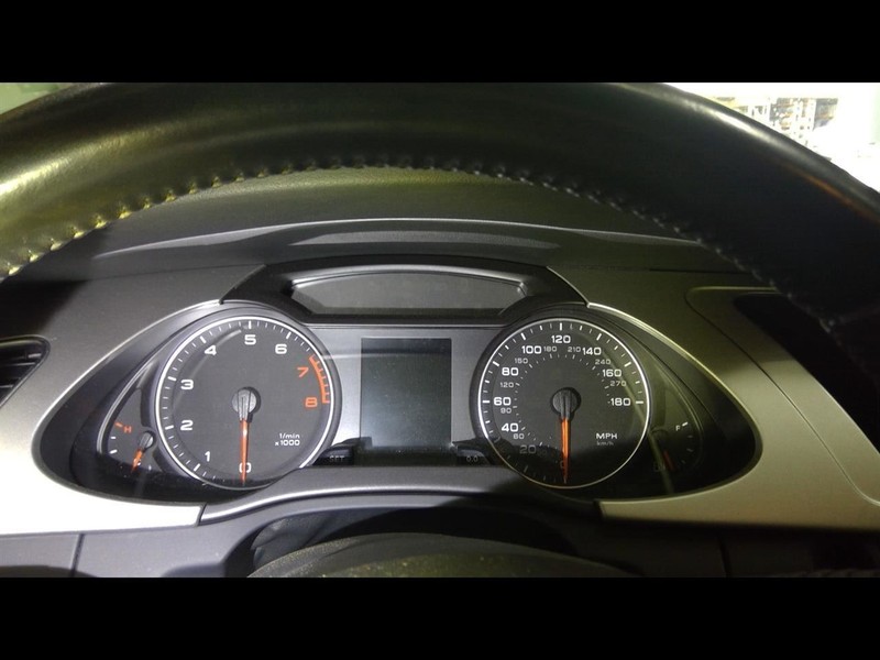 Speedometer Cluster Sedan 180 MPH Fits 10-12 AUDI A4 1618791