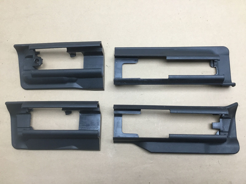 Mercedes SL550 R231 2013 Front Left Seat Rail Track Cover Trim Set 4 PCS 13-19:Y