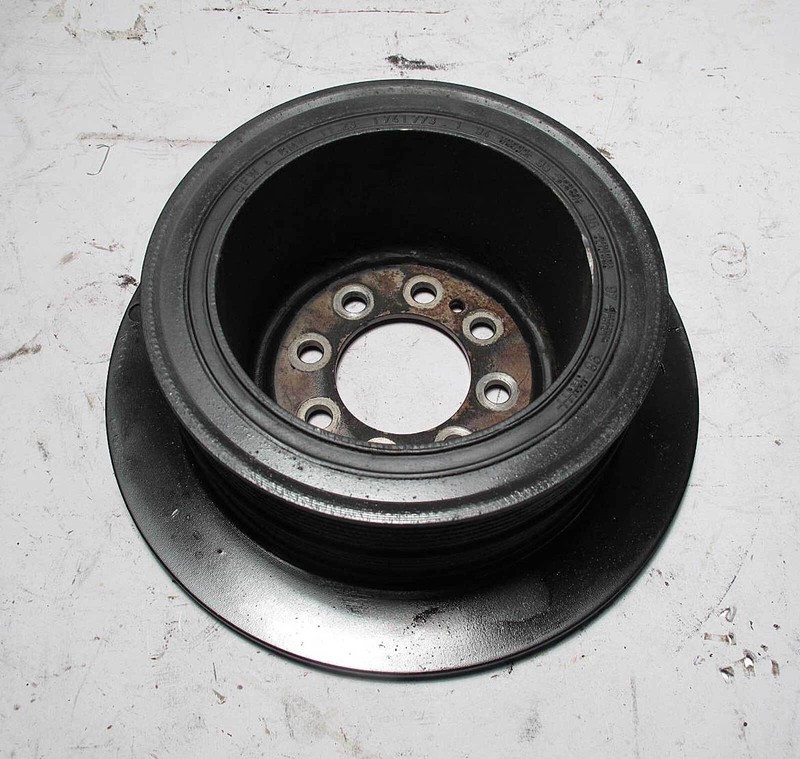 BMW E39 E38 M62 M62TU V8 Crank Pulley Vibration Damper 1996-2003 USED OEM