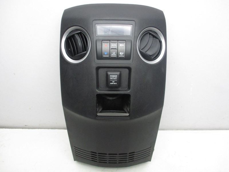 2009-2015 HONDA PILOT REAR AC HEATER CLIMATE CONTROL W/TRIM & VENTS 68K 29929