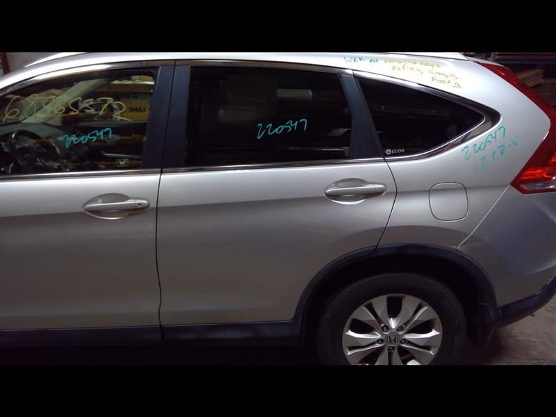 Driver Rear Side Door Silver Electric Tint Glass Fits 12-14 CR-V 1052116