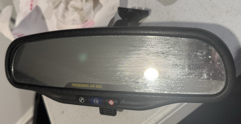 05-09 GMC Envoy TrailBlazer Rainer Rear View Mirror OnStar Compass Telephone OEM