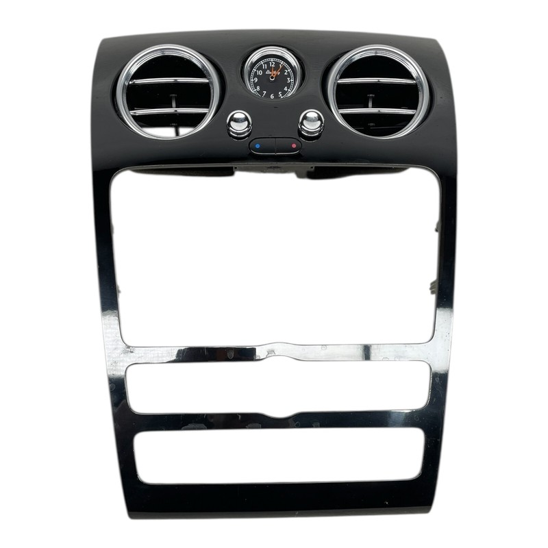 03-10 Bentley Continental GT Dash display bezel molding & air vent OEM 3W0919204
