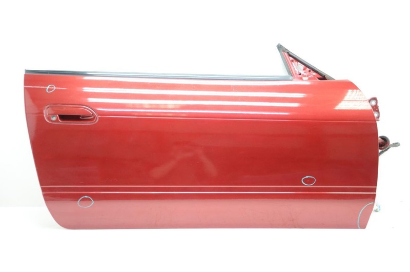 89-93 Nissan 240SX S13 Red Passenger Right Front Door Shell Assembly