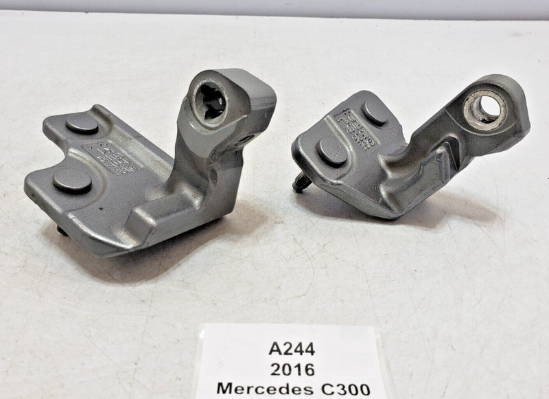 ✅ 15-21 OEM Mercedes W205 C300 Rear Right Passenger Lower Upper Door Hinge SET