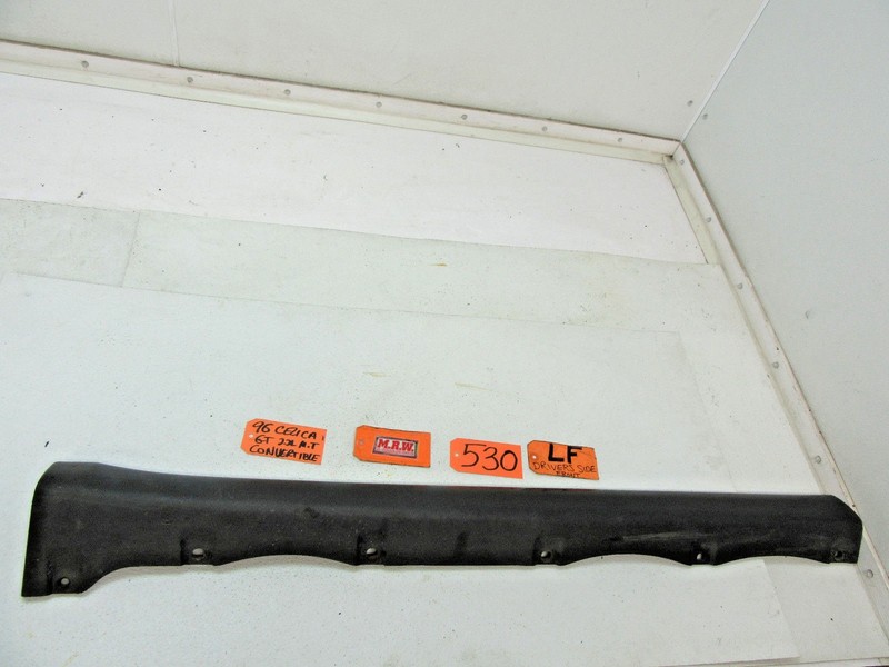 fits CELICA LEFT DRIVER SIDE SKIRT FRONT ROCKER PANEL DOOR MOLDING COVER TRIM LH