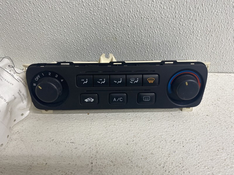 2001-2002 Honda Accord Heater A/C Temperature Rotary Control Switch Panel HVAC