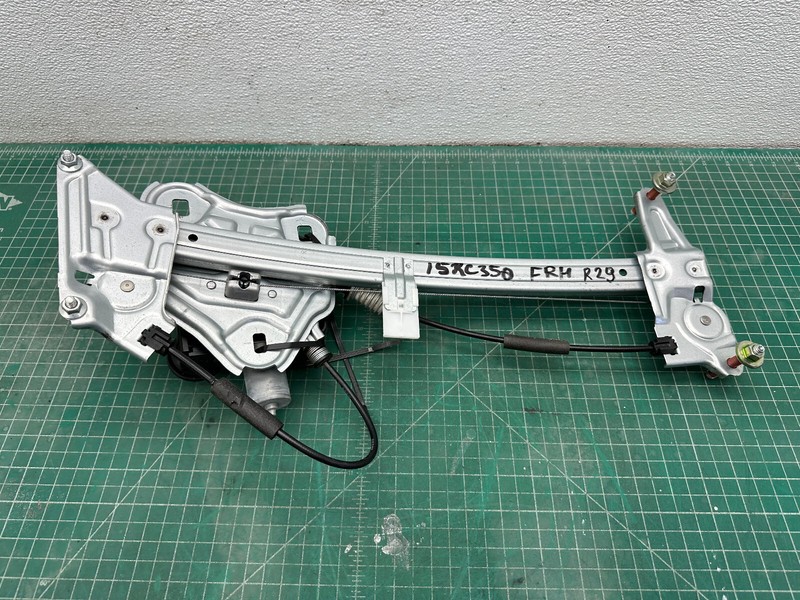 15-24 LEXUS RC350 FRONT RIGHT PASSENGER SIDE DOOR WINDOW REGULATOR W/ MOTOR OEM