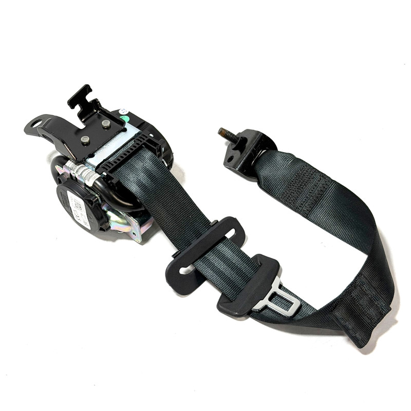 📌 2021-2025 FORD MUSTANG MACH-E DRIVER LEFT REAR SEAT BELT RETRACTOR BLACK OEM