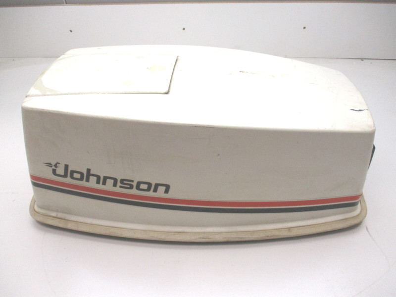 OMC Top Engine Cowl Motor Cover Hood 60 HP Evinrude Johnson Outboard